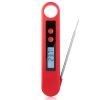 Digital Meat Thermometer BPA Free Cooking BBQ Thermometer w/ Instant Read LCD Backlight Foldable Probe for Food Baking Liquid Meat