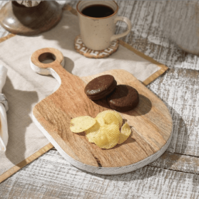 Handmade Wooden Cutting Board And Cheese Board (Option: Style3)